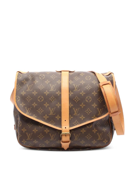 Pre-OwnedLouis Vuitton Pre-Owned1991 Saumur 35 monogram shoulder bag