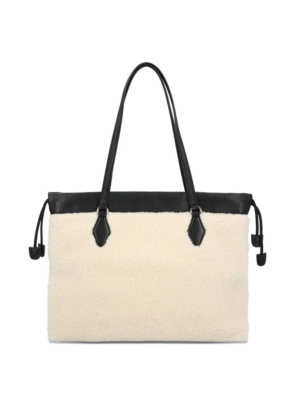 Jimmy Choodrawstring-fastening shearling tote bag
