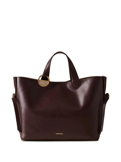 Borbonesemedium Bridle ring-detail leather tote bag