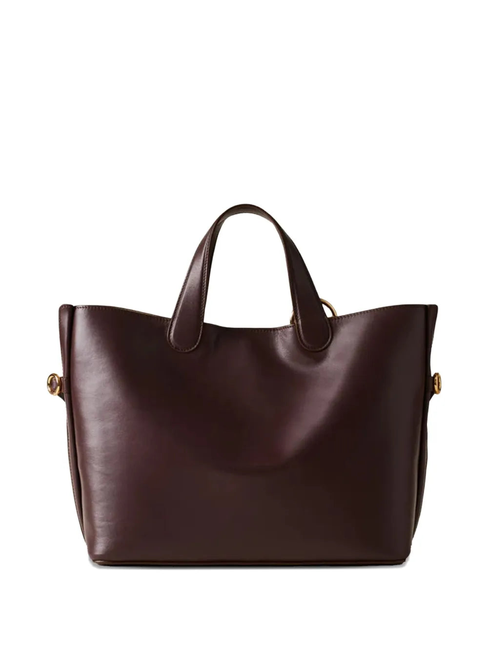 Borbonesemedium Bridle ring-detail leather tote bag