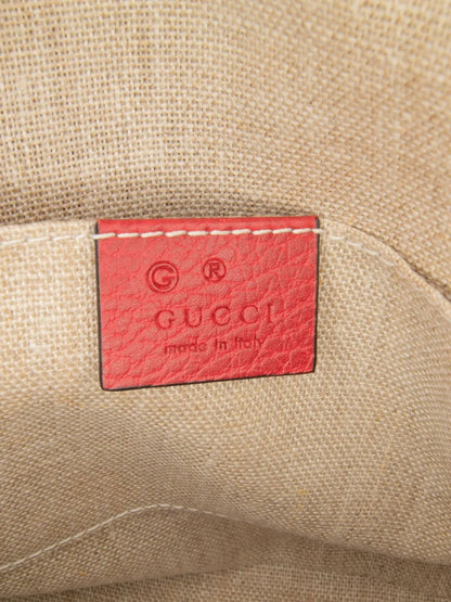 Pre-OwnedGucci Pre-Owned2000-2015 Mini Leather GG Charm Dome satchel
