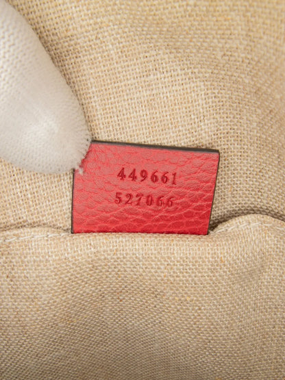 Pre-OwnedGucci Pre-Owned2000-2015 Mini Leather GG Charm Dome satchel