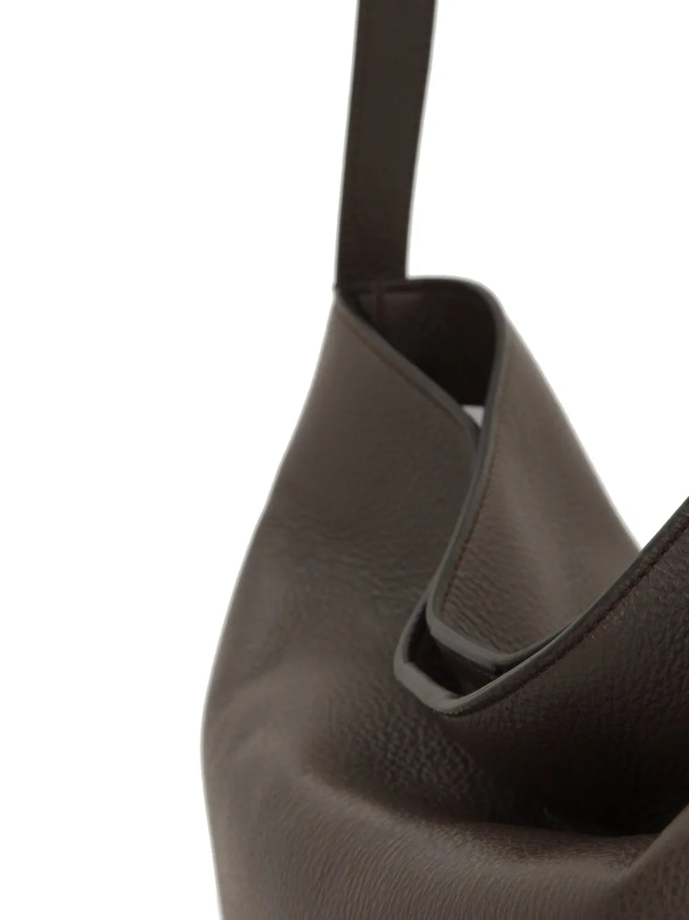 Aesther Ekmegrained leather shoulder bag