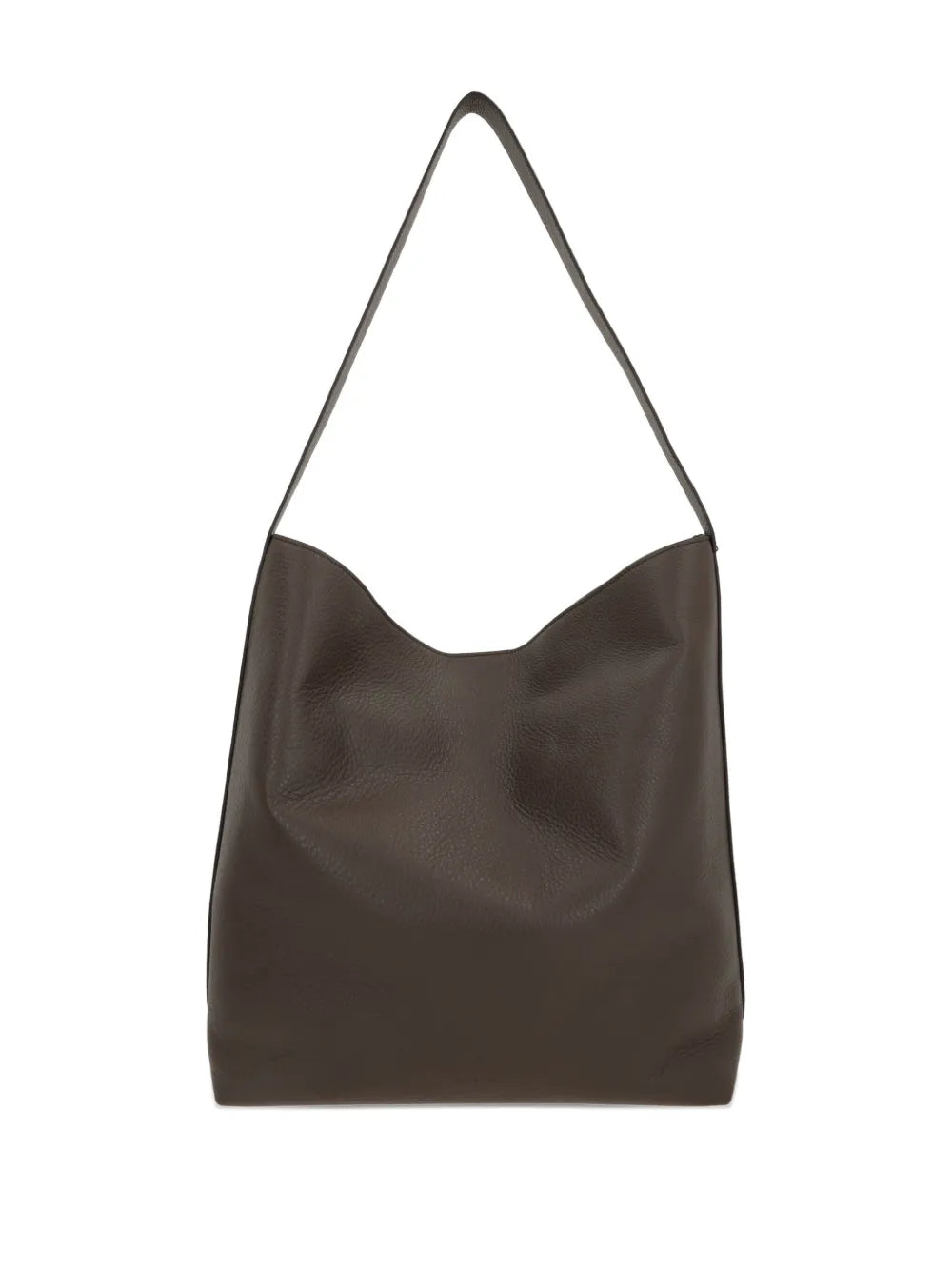 Aesther Ekmegrained leather shoulder bag