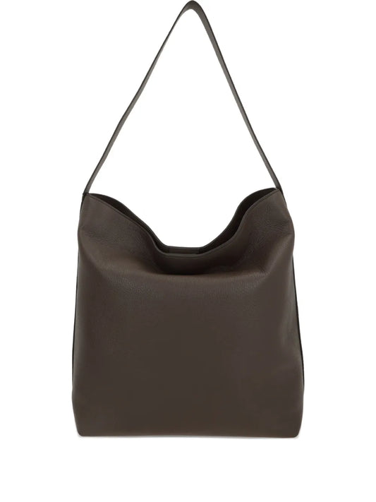 Aesther Ekmegrained leather shoulder bag