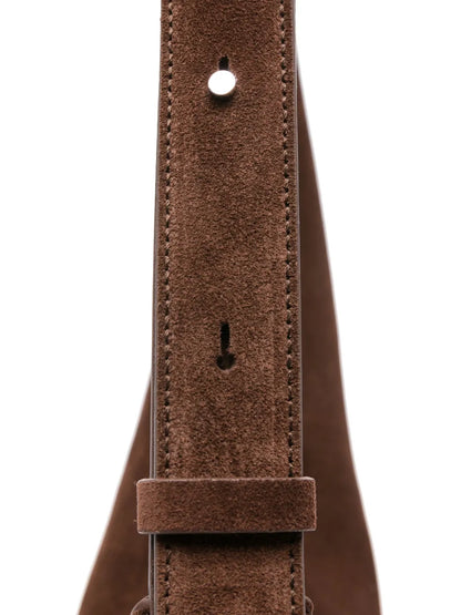 Aesther Ekmesuede crescent tote bag