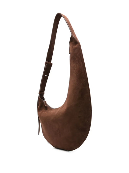 Aesther Ekmesuede crescent tote bag