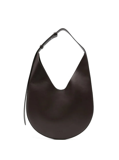 Aesther Ekmecrescent suede tote bag