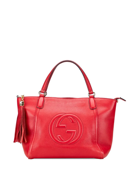 Pre-OwnedGucci Pre-Owned2000-2015 Small Leather Soho Cellarius satchel floriamart.shop