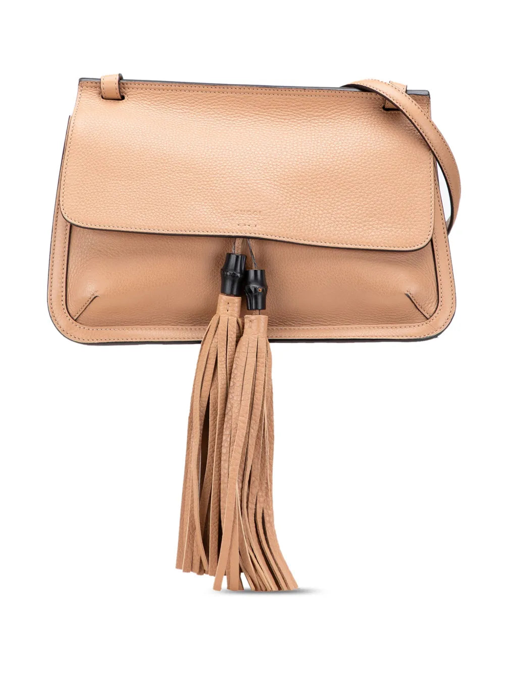 Pre-OwnedGucci Pre-Owned2000-2015 Medium Leather Bamboo Daily crossbody bag floriamart.shop