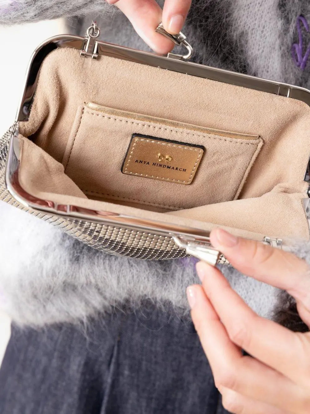 Anya HindmarchMaud clutch bag