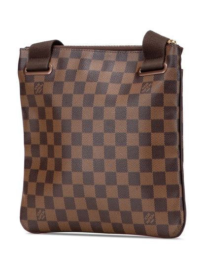 Pre-OwnedLouis Vuitton Pre-Owned2010 Damier Ebene Brooklyn Pochette crossbody bag