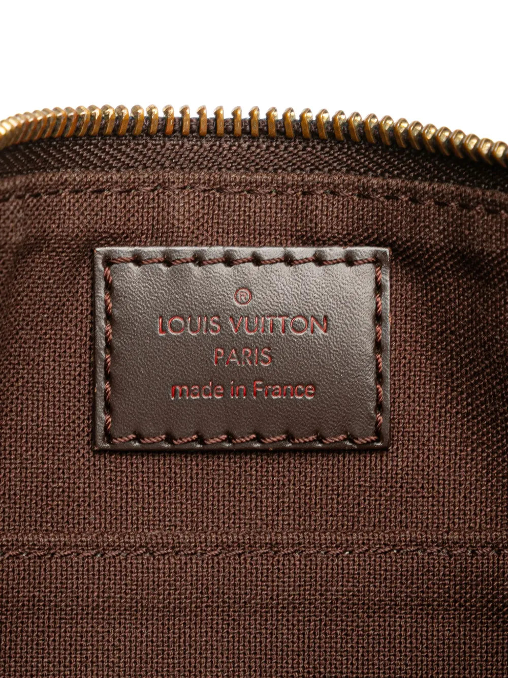 Pre-OwnedLouis Vuitton Pre-Owned2010 Damier Ebene Brooklyn Pochette crossbody bag