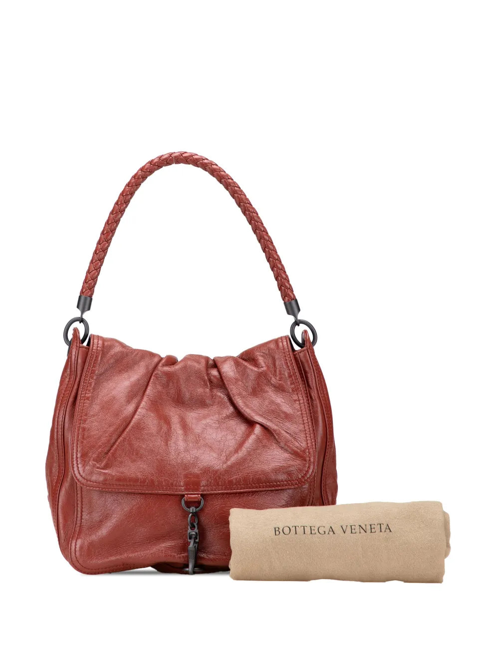 Pre-OwnedBottega Veneta Pre-Owned2012-2025 Intrecciato Trimmed Nappa Top Handle Bag handbag