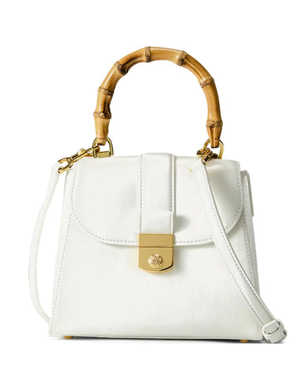 Veronica BeardAvenue bamboo-handle tote bag