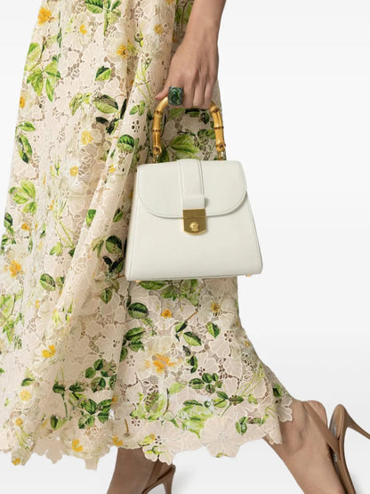 Veronica BeardAvenue bamboo-handle tote bag