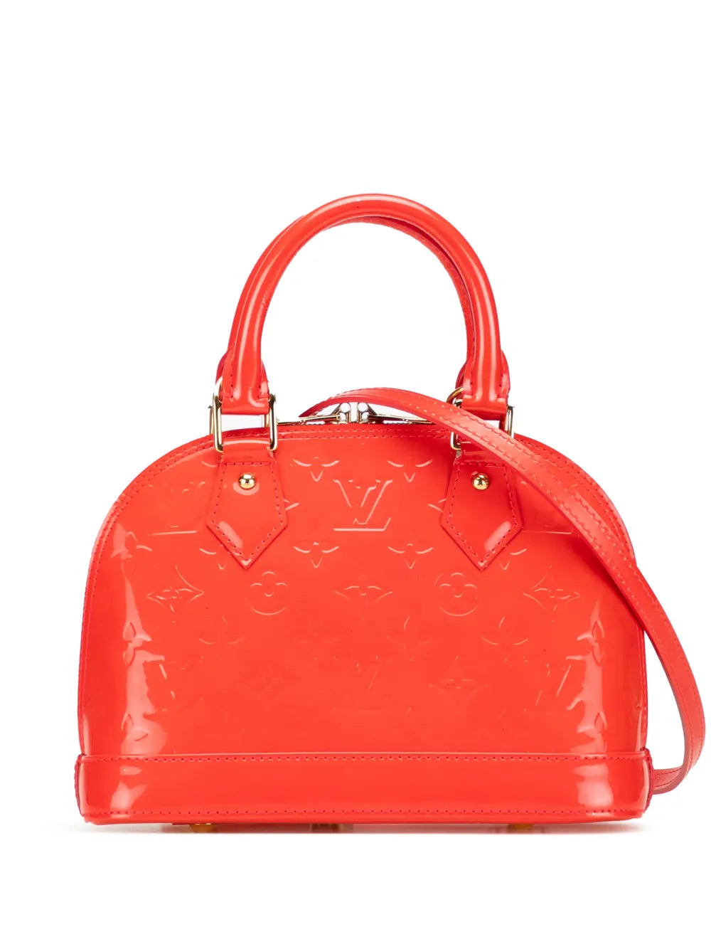 Pre-OwnedLouis Vuitton Pre-Owned2012 Monogram Vernis Alma BB satchel