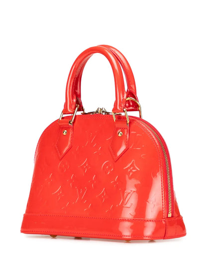 Pre-OwnedLouis Vuitton Pre-Owned2012 Monogram Vernis Alma BB satchel