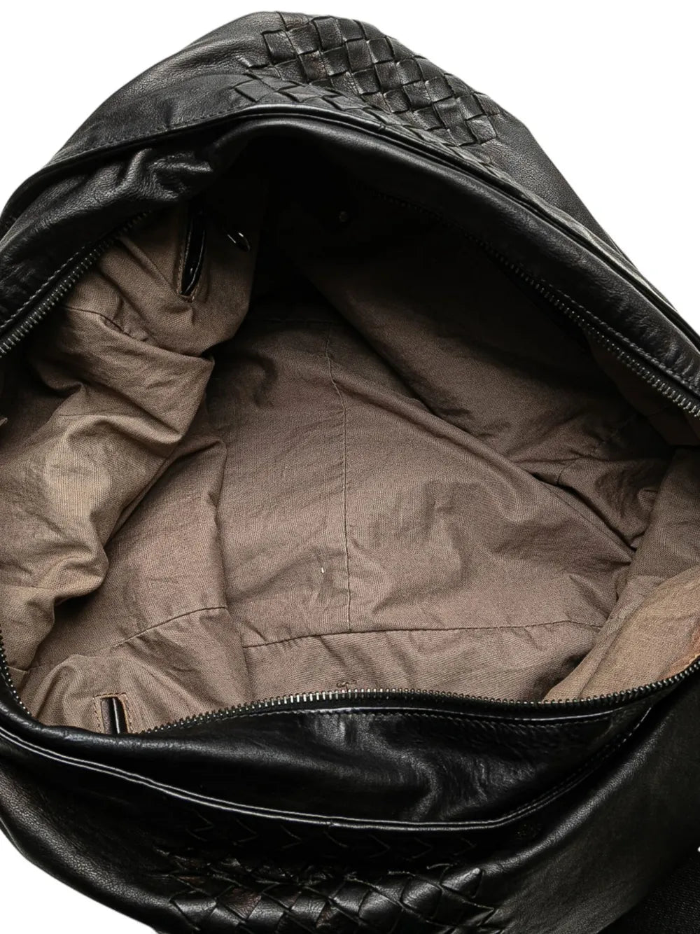 Pre-OwnedBottega Veneta Pre-Owned2012-2025 Intrecciato Trimmed Nappa crossbody bag