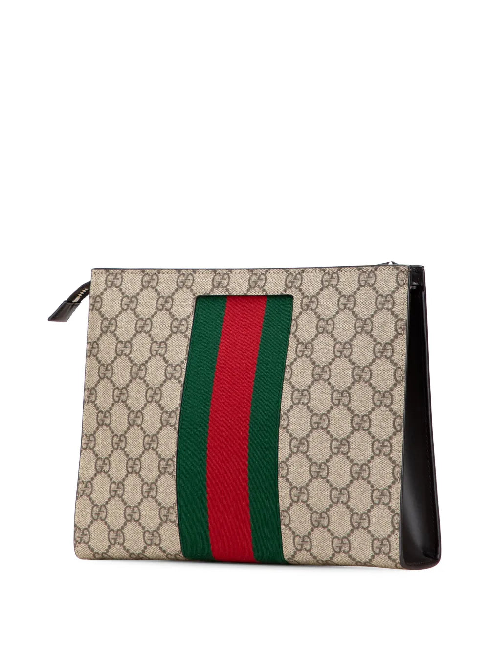 Pre-OwnedGucci Pre-Owned2000-2015 GG Supreme Web clutch bag