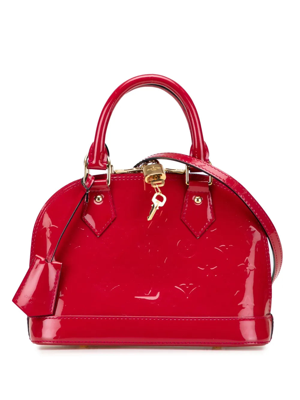 Pre-OwnedLouis Vuitton Pre-Owned2013 Monogram Vernis Alma BB satchel
