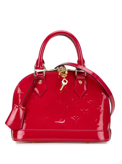 Pre-OwnedLouis Vuitton Pre-Owned2013 Monogram Vernis Alma BB satchel