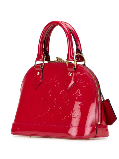 Pre-OwnedLouis Vuitton Pre-Owned2013 Monogram Vernis Alma BB satchel