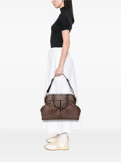 Pre-OwnedLouis Vuitton Pre-Owned2007 Damier Ebene Trevi GM satchel