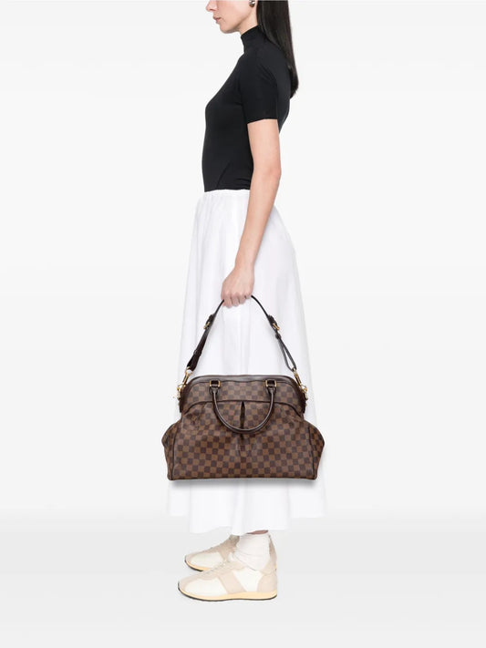 Pre-OwnedLouis Vuitton Pre-Owned2007 Damier Ebene Trevi GM satchel