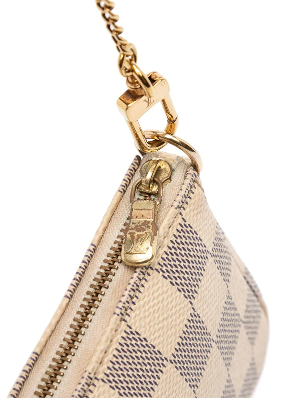 Pre-OwnedLouis Vuitton Pre-Owned2019 Damier Azur Mini Pochette Accessoires handbag