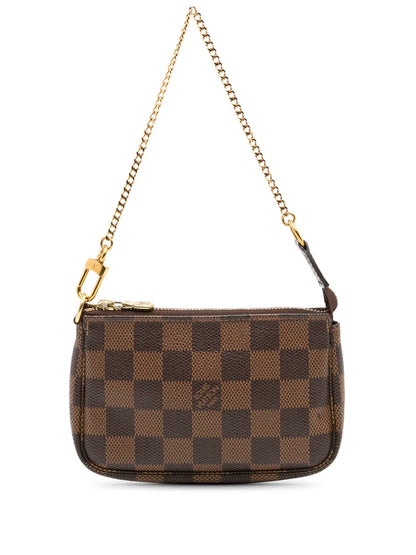 Pre-OwnedLouis Vuitton Pre-Owned2019 Damier Ebene Mini Pochette Accessoires handbag