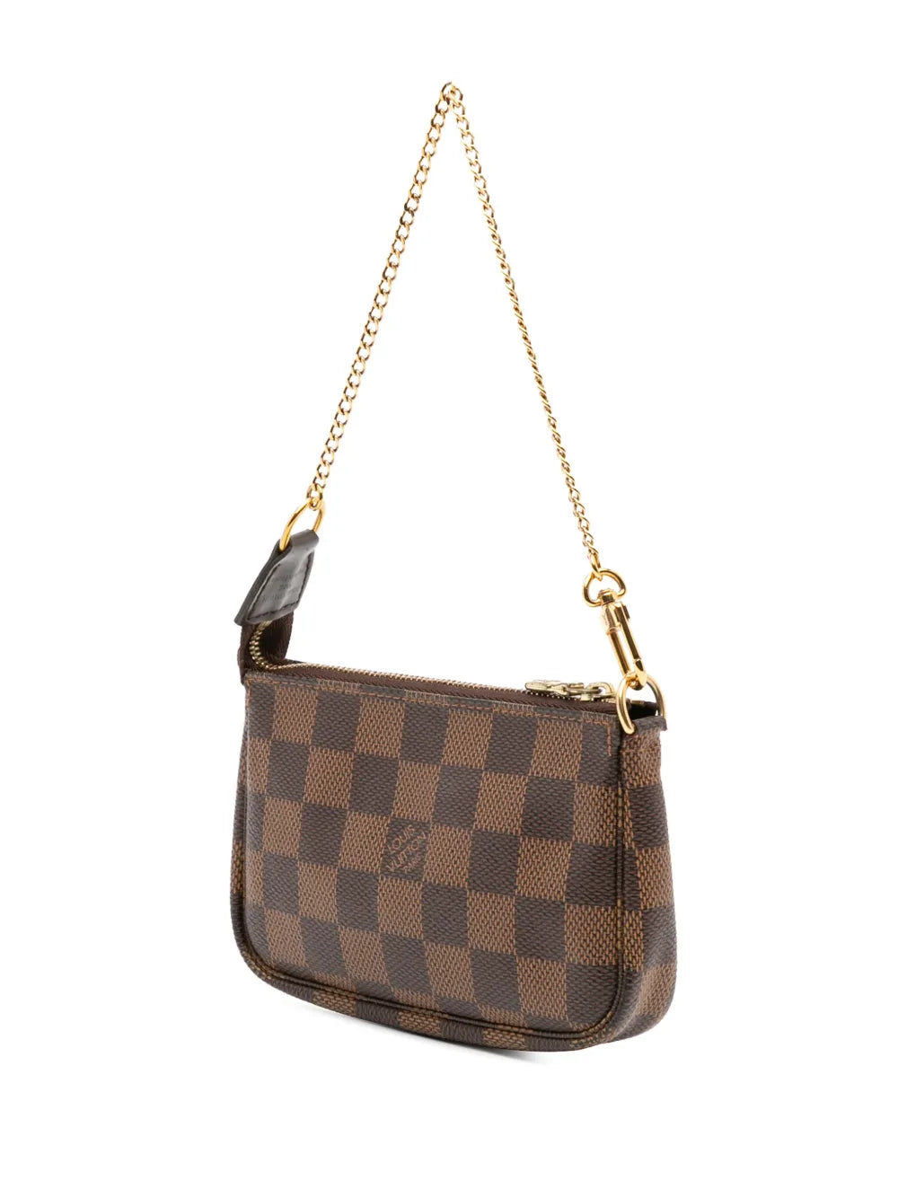Pre-OwnedLouis Vuitton Pre-Owned2019 Damier Ebene Mini Pochette Accessoires handbag
