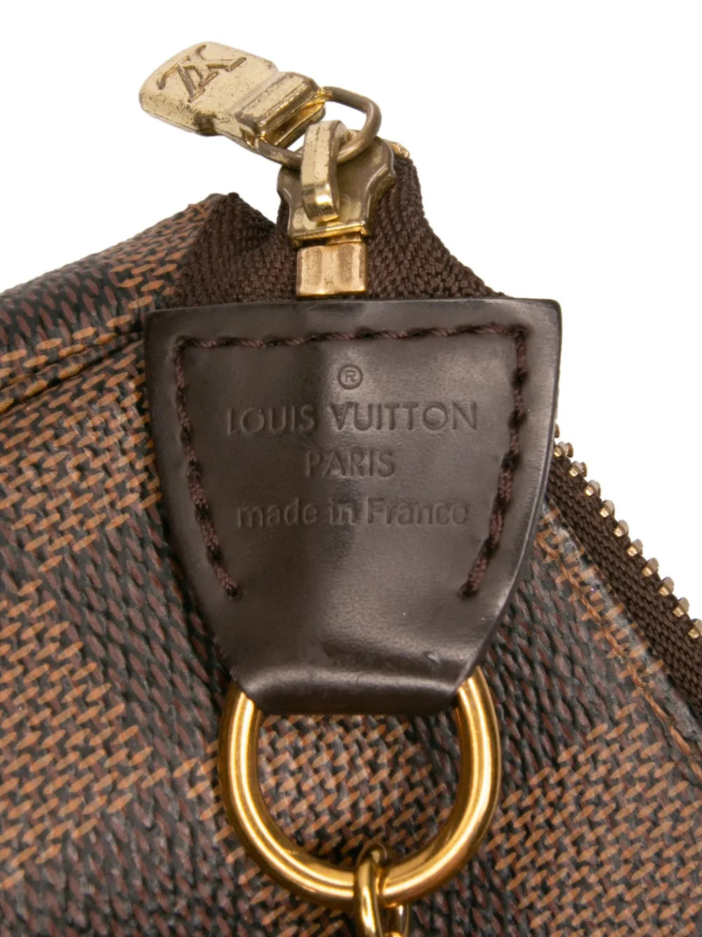 Pre-OwnedLouis Vuitton Pre-Owned2019 Damier Ebene Mini Pochette Accessoires handbag