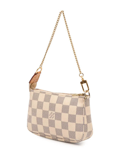 Pre-OwnedLouis Vuitton Pre-Owned2014 Damier Azur Mini Pochette Accessoires handbag