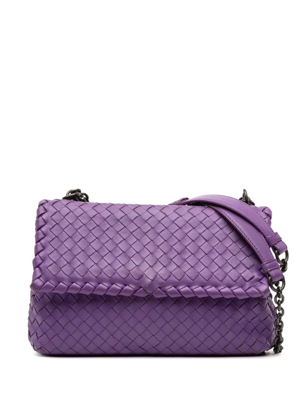 Pre-OwnedBottega Veneta Pre-Owned2012-2025 Small Nappa Intrecciato Olimpia crossbody bag