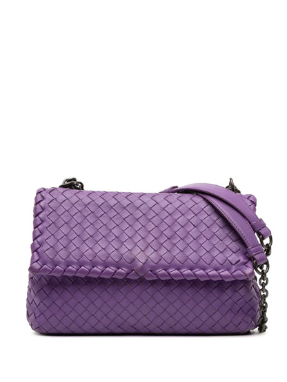 Pre-OwnedBottega Veneta Pre-Owned2012-2025 Small Nappa Intrecciato Olimpia crossbody bag
