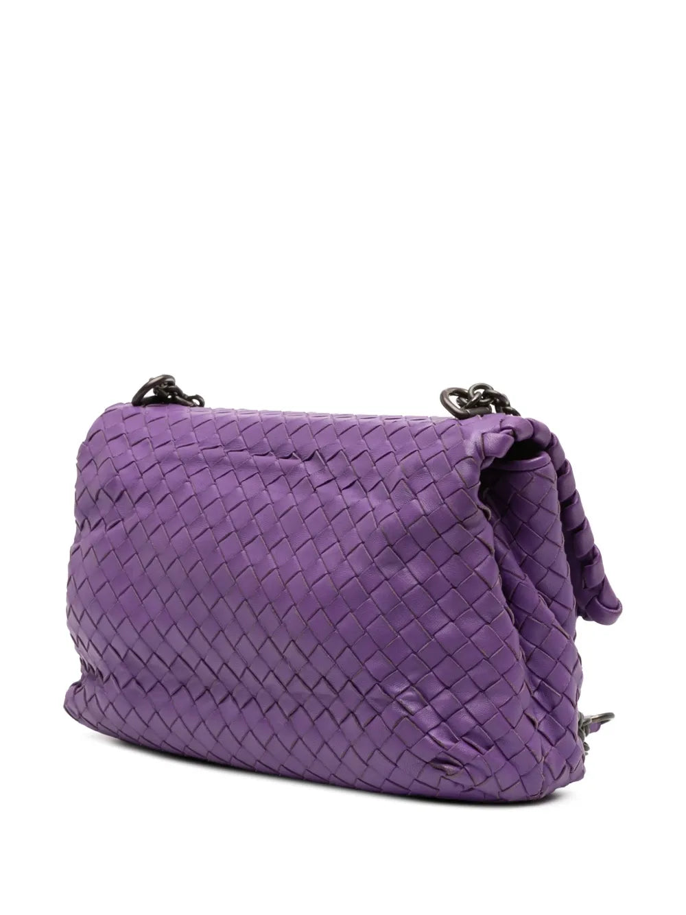 Pre-OwnedBottega Veneta Pre-Owned2012-2025 Small Nappa Intrecciato Olimpia crossbody bag