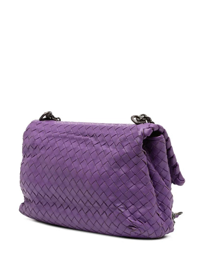 Pre-OwnedBottega Veneta Pre-Owned2012-2025 Small Nappa Intrecciato Olimpia crossbody bag