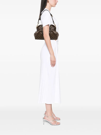 Pre-OwnedLouis Vuitton Pre-Owned2008 Damier Ebene Trevi PM satchel