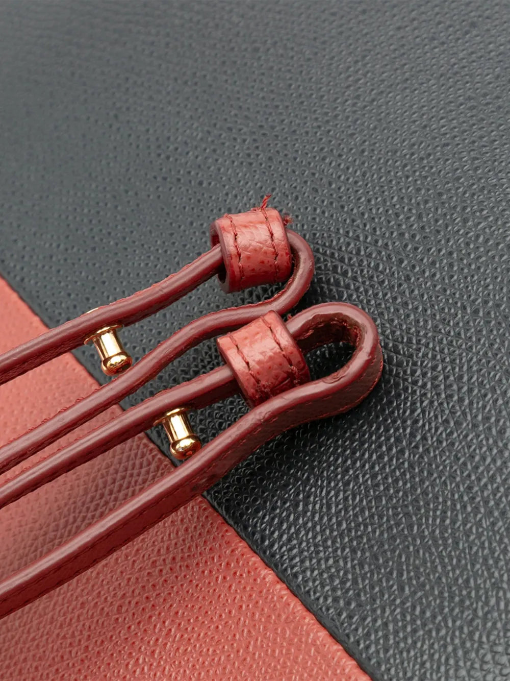 Pre-OwnedCeline Pre-Owned2017 Small Bicolor Leather Vertical Cabas satchel