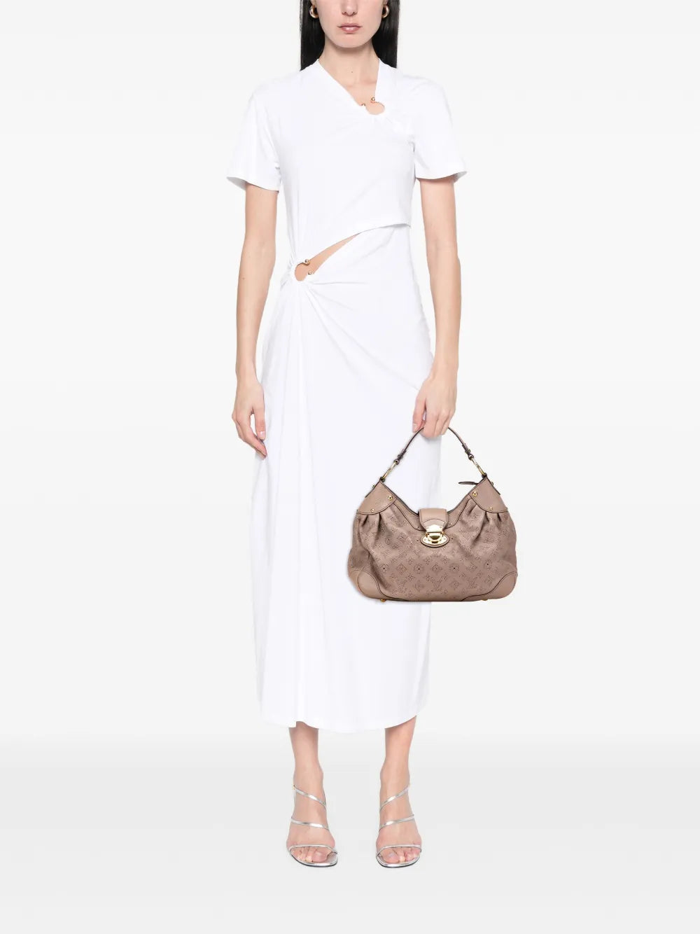 Pre-OwnedLouis Vuitton Pre-Owned1990-2025 Monogram Mahina Solar PM shoulder bag