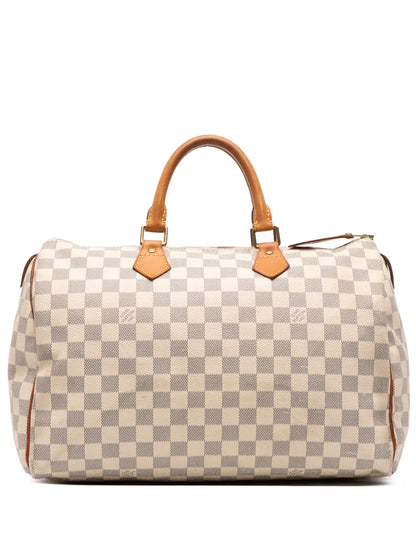 Pre-OwnedLouis Vuitton Pre-Owned2008 Damier Azur Speedy 35 boston bag