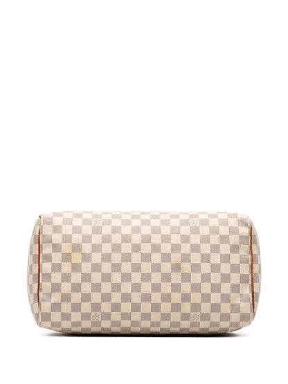 Pre-OwnedLouis Vuitton Pre-Owned2008 Damier Azur Speedy 35 boston bag