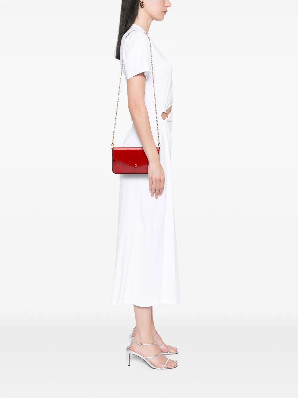 Pre-OwnedLouis Vuitton Pre-Owned2016 Monogram Vernis Pochette Felicie crossbody bag