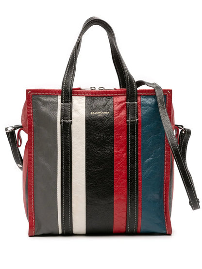 Pre-OwnedBalenciaga Pre-Owned2017 S Lambskin Bazar Shopper satchel