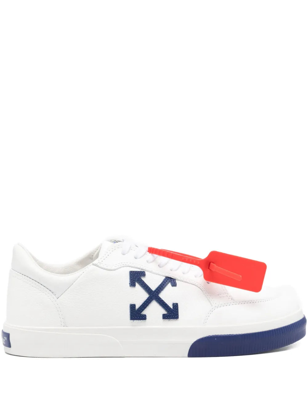 Off-White Arrow-Logo Leather Sneakers floriamart.shop