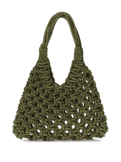 Hibouramacrystal-embellished shoulder bag