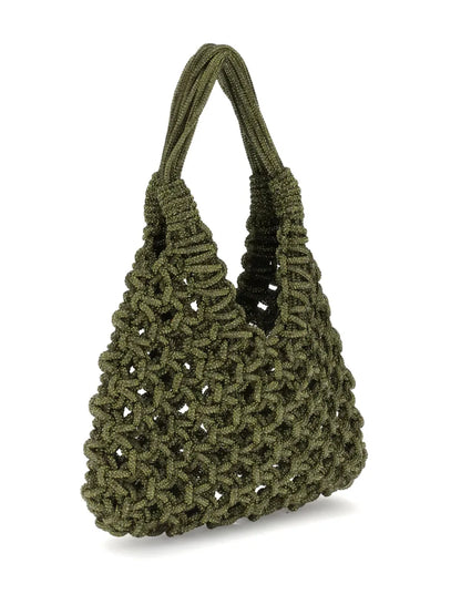 Hibouramacrystal-embellished shoulder bag