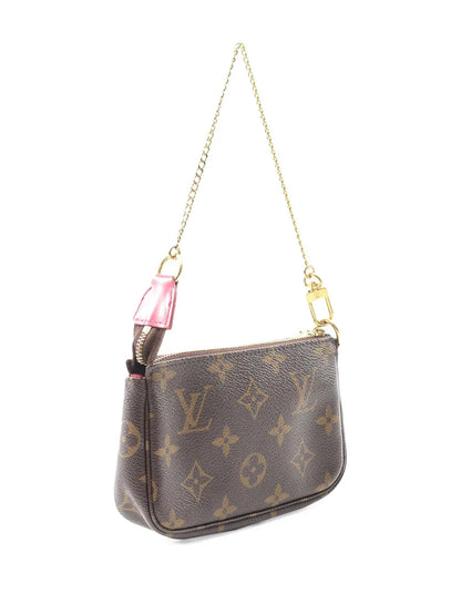 Pre-OwnedLouis Vuitton Pre-Owned2020 Monogram Vivienne Christmas Roller Coaster Mini Pochette Accessoires handbag
