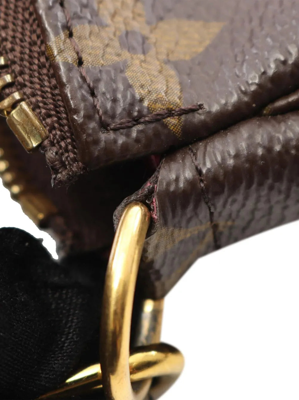 Pre-OwnedLouis Vuitton Pre-Owned2020 Monogram Vivienne Christmas Roller Coaster Mini Pochette Accessoires handbag